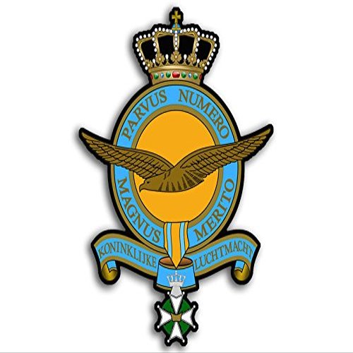 Royal Netherlands Air Force Emblem Sticker (Aviation Logo)