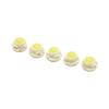 uxcell 5pcs 12V White T4.7 Car Wedge LED Dash Gauge Instrument Panel Light Interior view 1