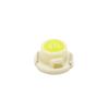 uxcell 5pcs 12V White T4.7 Car Wedge LED Dash Gauge Instrument Panel Light Interior view 2
