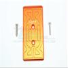GPM for Arrma Nero 6S BLX (AR106009, AR106011) & Fazon 6S BLX (AR106020) Upgrade Parts Aluminum Rear Chassis Protection Plate - 1Pc Set Orange view 1