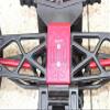 GPM for Arrma Nero 6S BLX (AR106009, AR106011) & Fazon 6S BLX (AR106020) Upgrade Parts Aluminum Rear Chassis Protection Plate - 1Pc Set Orange view 2