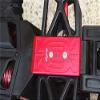 GPM for Arrma Nero 6S BLX (AR106009, AR106011) & Fazon 6S BLX (AR106020) Upgrade Parts Aluminum Rear Chassis Protection Plate - 1Pc Set Orange view 3