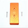 GPM for Arrma Nero 6S BLX (AR106009, AR106011) & Fazon 6S BLX (AR106020) Upgrade Parts Aluminum Front Chassis Protection Plate - 1Pc Set Orange view 1