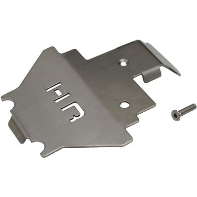 Hot Racing STRXF332C Stainless Steel Center Belly Pan Armor Skid Plate TRA TRX-4
