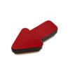 uxcell 6pcs Yellow Plastic Arrow Shape Vehicle Car Reflector Reflective Plate Sticker view 3