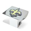 FANMATS 22137 New Mexico Lobos Black Metal Hitch Cover with Metal Chrome 3D Emblem view 3