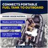 Five Oceans Marine Boat Fuel Line Kit Compatible with Mercury 3/8-Inch x 6-Foot, EPA/CARB Approved, Leakproof Outboard Fuel Line for All Mercury Engine End & Tank End Male Fitting (Post-1998) - FO4282 view 3