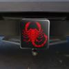 GRAPHICS & MORE Red Tribal Scorpion Tow Trailer Hitch Cover Plug Insert 1 1/4 inch (1.25") view 4