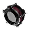 HDBUBALUS Motorcycle Air Filter Air Cleaner CNC Intake System Cleaner Fit for Harley M8 Touring 17-23 Trike 17-25 Softail 18-24 view 1