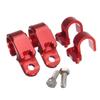 CoCocina 4pcs CNC Front & Rear Brake Line Hose Clamps Motorcycle Holder for Honda CRF250L CRF250M 12-15 view 1
