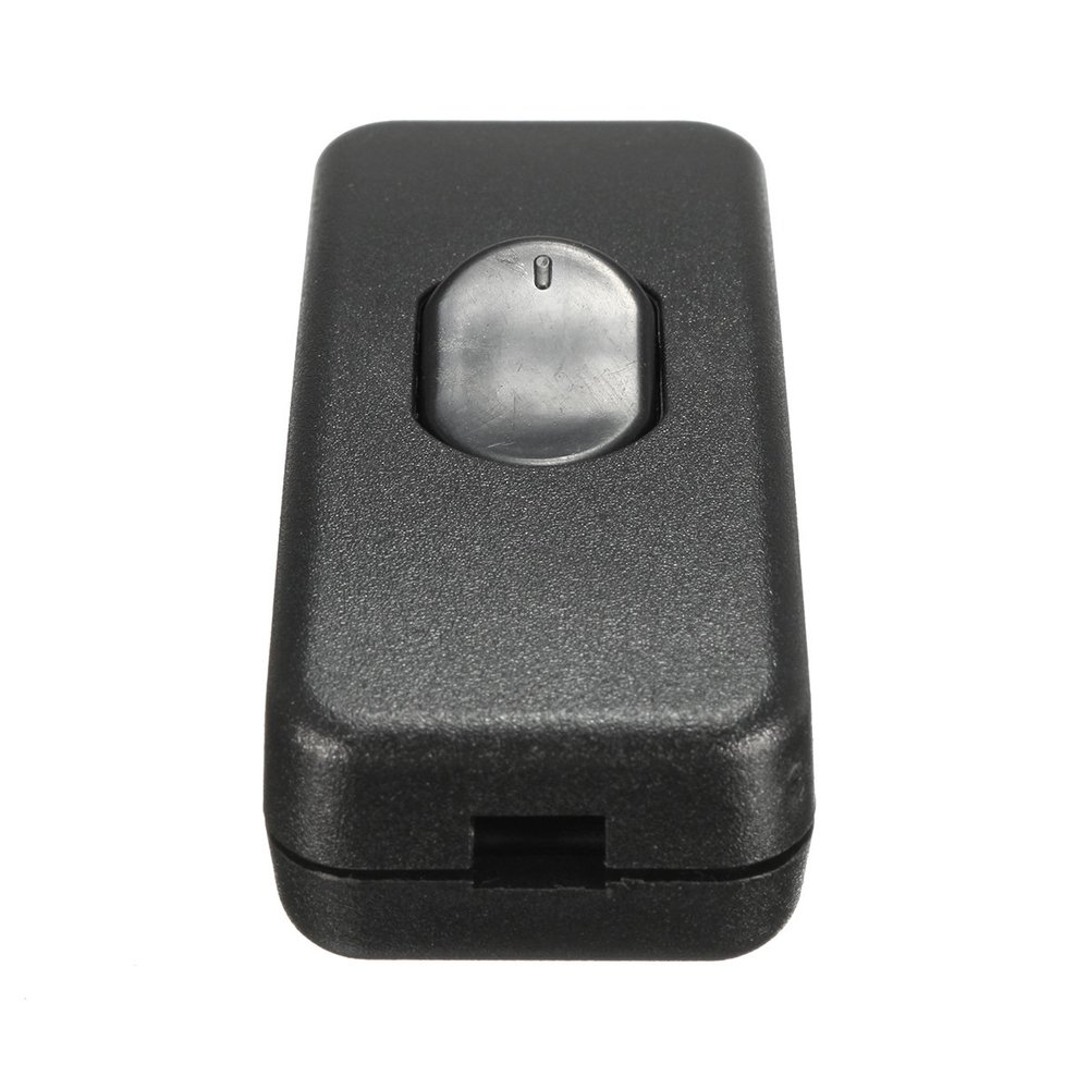CoCocina 3~12V 2A ON-Off Rocker SPST Switch Lamp Spot Light in-line Caravan Black/White - Black