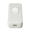 CoCocina 3~12V 2A ON-Off Rocker SPST Switch Lamp Spot Light in-line Caravan Black/White - Black view 4