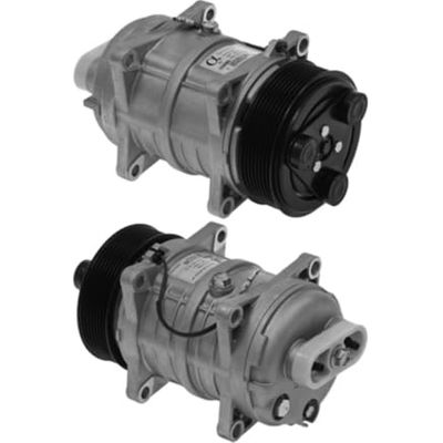 OMEGA ENVIRONMENTAL TECHNOLOGIES 20-46234-HP A/C Compressor Hp160, 8 Groove, 119mm Clutch, 12 V, Ear Mount, Pad Fitting