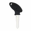 CoCocina Motorcycle Black Uncut Key Blank for Mopeds Chinese Scooter Gy6 Replacement view 1