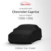 Car Covers Scratch Resistant Indoor Car Cover with Warranty Compatible with Chevrolet 1990-1996 Caprice - Black Satin Ultra Soft Material Car Cover Car Accessories view 2