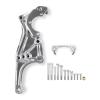Holley 20-155P Low LS Accessory Drive Bracket - Driver's Side P/S & Alt Bracket Polished view 1