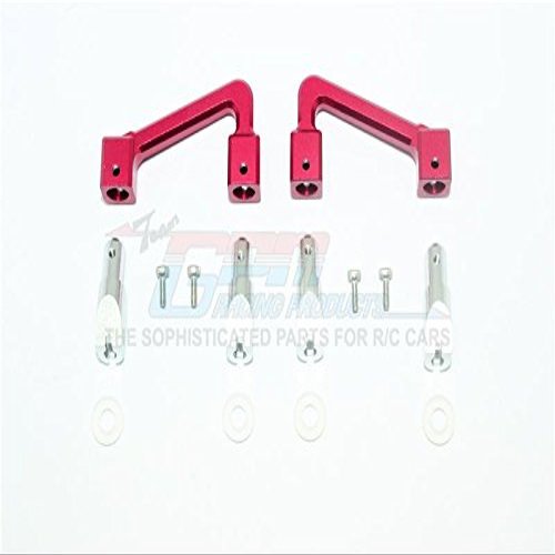 GPM For Tamiya T3-01 Dancing Rider Trike Upgrade Parts Aluminum Body Mount & Stabilizer - 14Pc Set Red