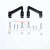 GPM For Tamiya T3-01 Dancing Rider Trike Upgrade Parts Aluminum Body Mount & Stabilizer - 14Pc Set Black view 1