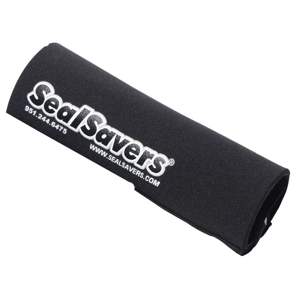 Seal Savers Zip-On Fork Covers 44-50mm Fork Tube, Short Black for Beta 500 RS 2015-2016