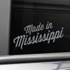 Nashville Decals Made in Mississippi Vinyl Decal Laptop Car Truck Bumper Window Sticker, 7.5" x 3.5", Charcoal view 1