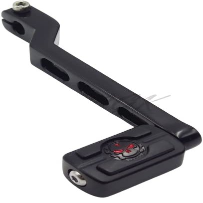 HONGK- Rear Heel Shift Lever SKULL Shifter Peg Compatible with H-D Road Glide 2018 17 16 15 Black [B07D7P7T8X]