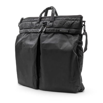 FlyBoys - Jumbo Helmet Bag - Ultra-Durable - Maximum Protection - Shock Absorption - Water Resistant - 7 Storage Pockets - Padded Handles - FOD Prevention - Black
