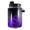 WraptorSkinz Skin Decal Wrap Compatible with Yeti Half Gallon - HEX Purple - JUG NOT INCLUDED view 1
