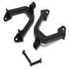 Racers Edge 1832Bk SCX10 Aluminum Rear Shock Tower Hoops, Black view 1