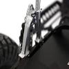 Racers Edge 1832Bk SCX10 Aluminum Rear Shock Tower Hoops, Black view 2