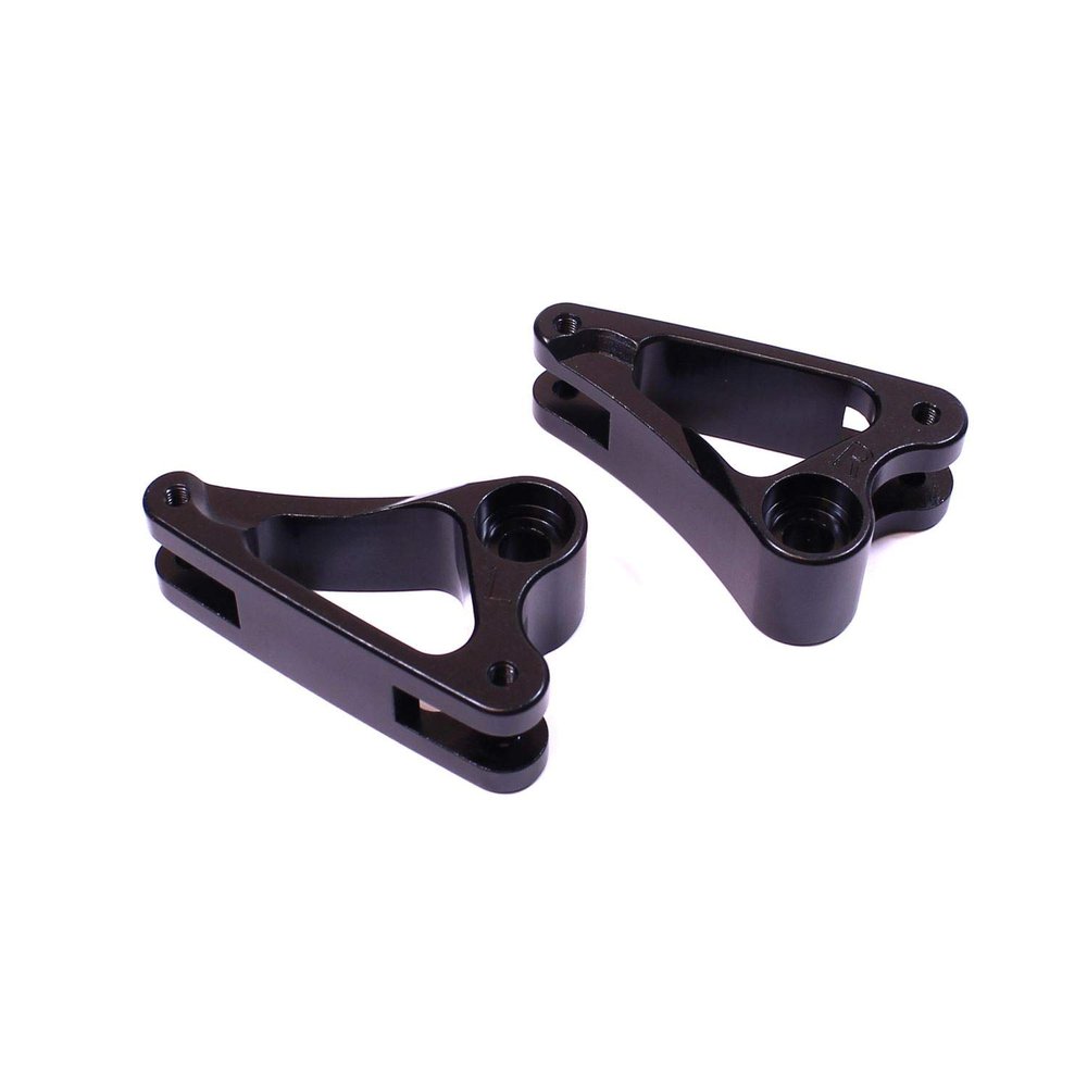 Racers Edge 1917Bk Revo Aluminum Front Shock Rocker Arm (Pair) - Black