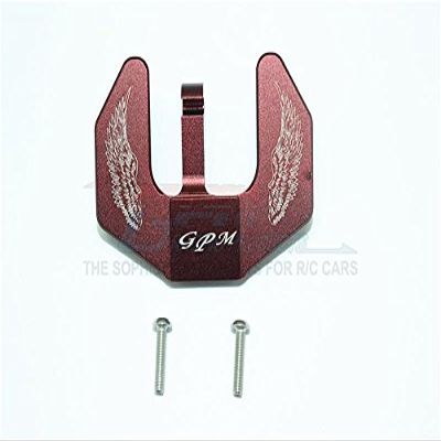 GPM For Tamiya T3-01 Dancing Rider Trike Upgrade Parts Aluminum Rear Wing Transponder Deck -1Pc Set Brown