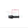 GPM For Tamiya T3-01 Dancing Rider Trike Upgrade Parts Aluminum Rear Wheel Shaft - 1Pr Set Red view 2