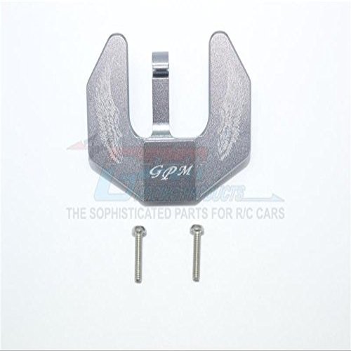 GPM For Tamiya T3-01 Dancing Rider Trike Upgrade Parts Aluminum Rear Wing Transponder Deck -1Pc Set Gray Silver
