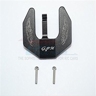 GPM For Tamiya T3-01 Dancing Rider Trike Upgrade Parts Aluminum Rear Wing Transponder Deck -1Pc Set Black