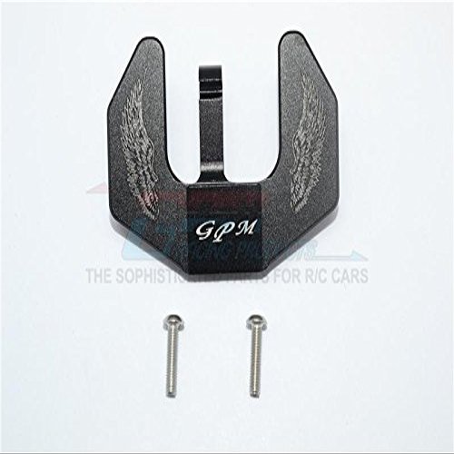 GPM For Tamiya T3-01 Dancing Rider Trike Upgrade Parts Aluminum Rear Wing Transponder Deck -1Pc Set Black