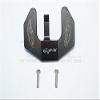GPM For Tamiya T3-01 Dancing Rider Trike Upgrade Parts Aluminum Rear Wing Transponder Deck -1Pc Set Black view 1