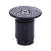 Handlebar Bar End Plugs, Aluminum Comfortable Handlebar End Plug with Silicone Grip for Most Hexagon, 2 Pcs view 1