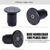 Handlebar Bar End Plugs, Aluminum Comfortable Handlebar End Plug with Silicone Grip for Most Hexagon, 2 Pcs view 3