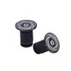 2 Pcs Handlebar Bar End Plugs, Aluminum Comfortable Handlebar Rubber Grips Accessory for Most (Circinate) view 1