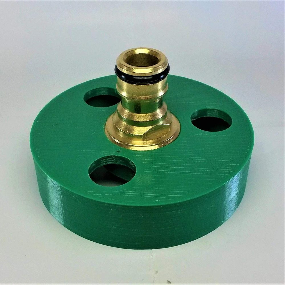 Motorhome Water Filler Cap Hose Connector Upgraded Brass Nozzle Quick Clean Fill Your Water Tank/Adapter Green