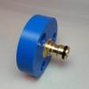 3D Cabin Motorhome Water Filler Cap Hose Connector Upgraded Brass Nozzle Quick Clean Fill Your Water Tank/Adapter Blue view 3