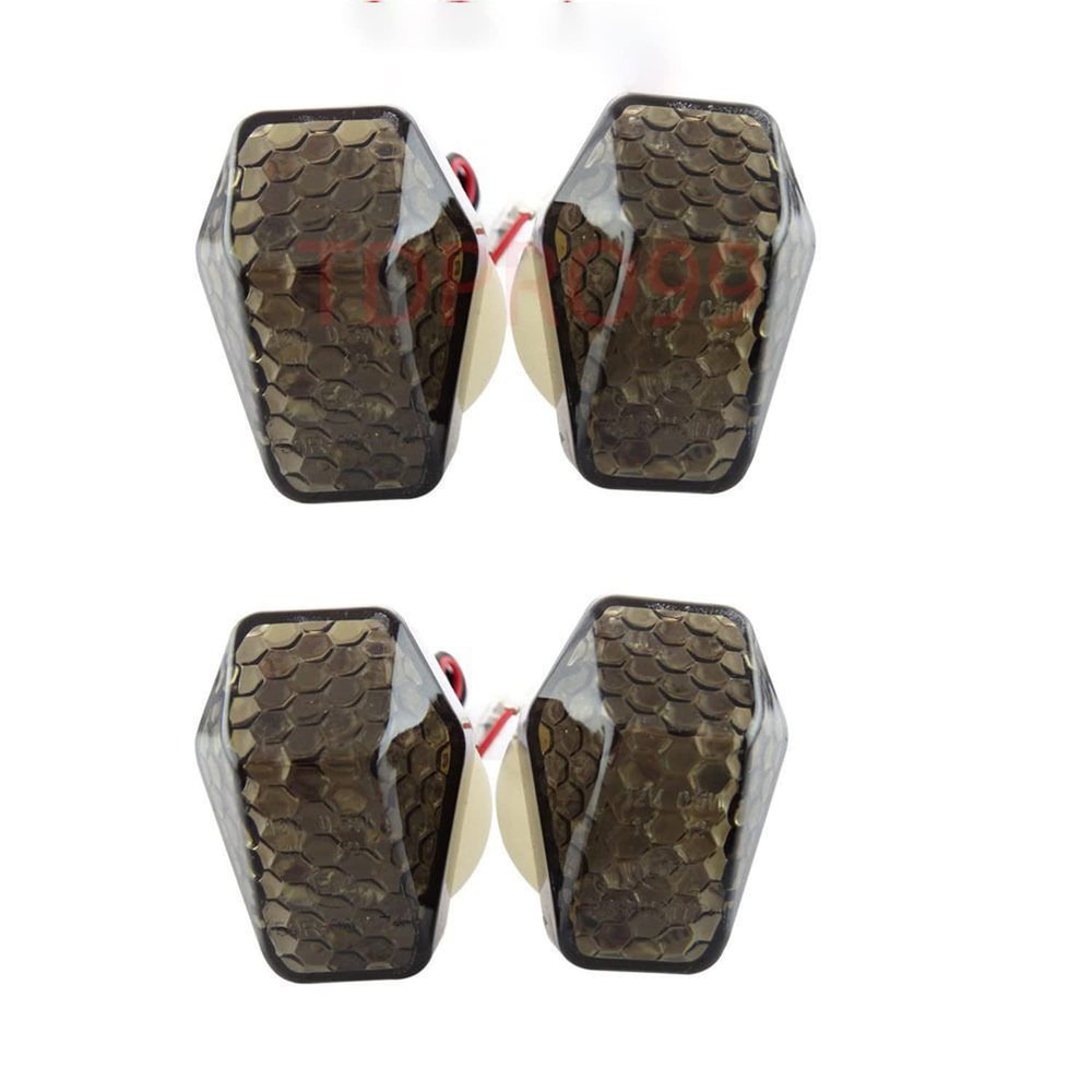 WPHMOTO Surface Mount LED Turn Signal Lights for Suzuki GSXR Bandit SV (2 pairs)
