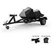 Weatherproof Jet Ski Cover Compatible with 2010-2017 Sea Doo RXT-X Series Blue/Black Trailerable Protects from Rain, Sun, and More, Includes Trailer Straps and Storage Bag view 1