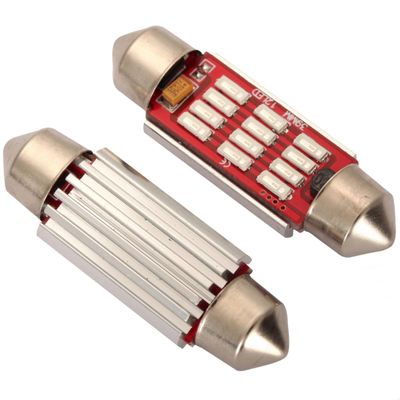 2pcs Best Ridiculously Bright COB Ice Blue Cool Blue LED Light Bulbs Interior Dome Trunk Map Reading Light Bulb 31MM Festoon DE3175, 3021, 3022, 3175, DE3021, DE3022 and DE3023 L175