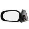 Koolzap Compatible with 95-99 Tercel Rear View Mirror Manual Non-Folding Black Textured Driver Side view 1