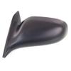 Koolzap Compatible with 95-99 Tercel Rear View Mirror Manual Non-Folding Black Textured Driver Side view 2