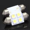 2pcs Super Bright White Car Light Bulb White 5050 4-SMD LED Map Dome Interior Light Bulb (36MM) Festoon LED Bulbs L84 view 3