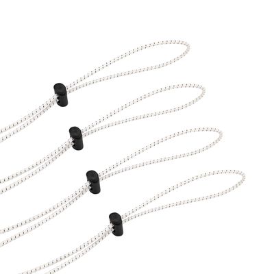 Oumers 4pc Bungee Goggle Strap Kit, Tapered End Swimming Goggle Straps for Swim Goggles