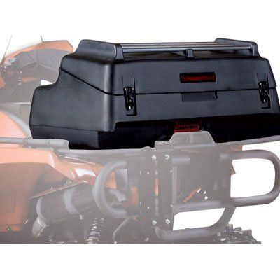 Kimpex Cargo Deluxe Rear Trunk Black 35" W x 11.5" H x 21" D for Arctic Cat ALTERRA 700 TRV XT 2017