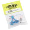 Yeah Racing Aluminum Front Steering Knuckle Set For Tamiya M07 Blue #TAMC-030BU view 2